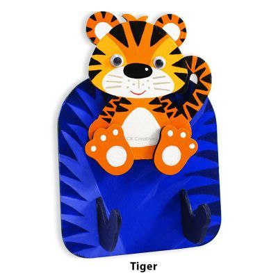 3D Zoo Animal Key Hanger - Tiger