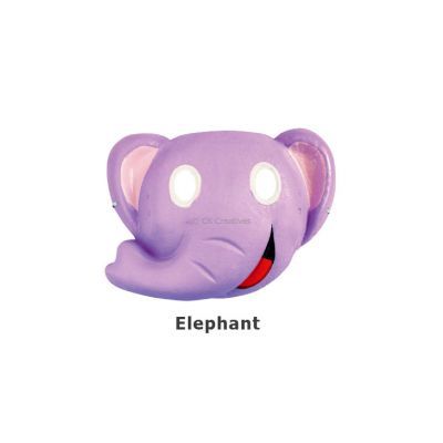 Paper Craft Mask Painting - Elephant