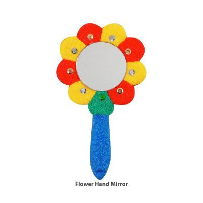 Foam Clay Hand Mirror Kit - Flower