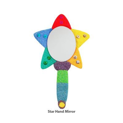 Foam Clay Hand Mirror Kit - Star
