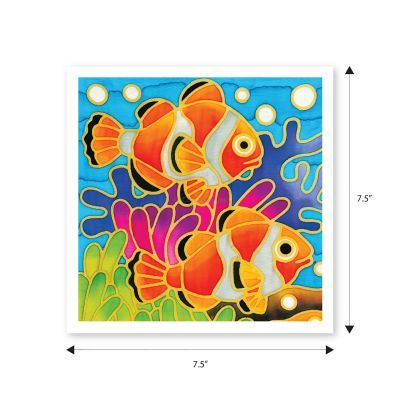 Batik Painting 3-in-1 Kit - Seaworld! - Size