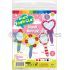 Foam Clay Hand Mirror Kit - Flower and Heart/Oval and Star